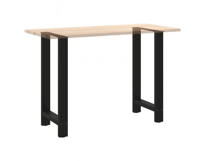 Sonata H Крака за бар маса черни 2 бр. 40x(90-91) cm стомана