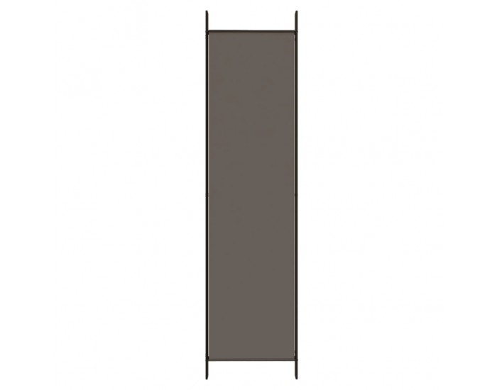 Sonata H Параван за стая, 3 панела, антрацит, 150x220 cм, текстил