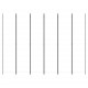 Sonata H Параван за стая, 6 панела, бял, 300x220 см, текстил