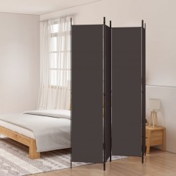 Sonata H Параван за стая, 4 панела, кафяв, 200x220 cм, плат - Electrocasnice și accesorii pentru living