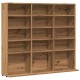 Sonata H CD шкаф Artisan Oak 100x23x89,5 cm Инженерна дървесина