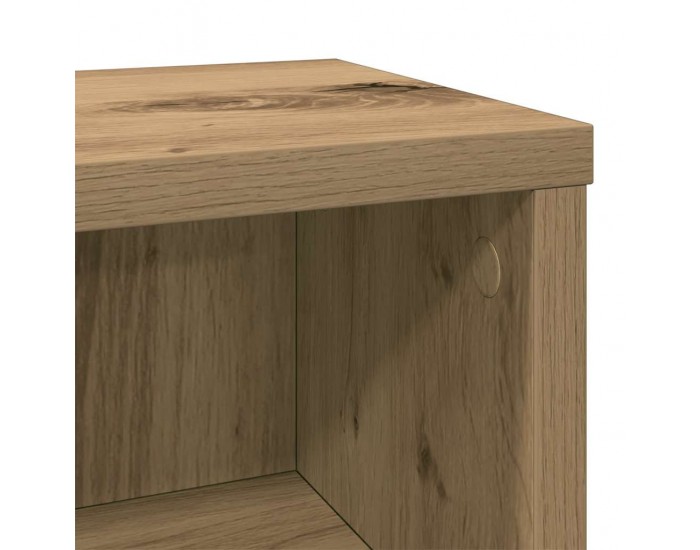 Sonata H Шкаф за CD Artisan Oak 21x20x88 cm Инженерна дървесина