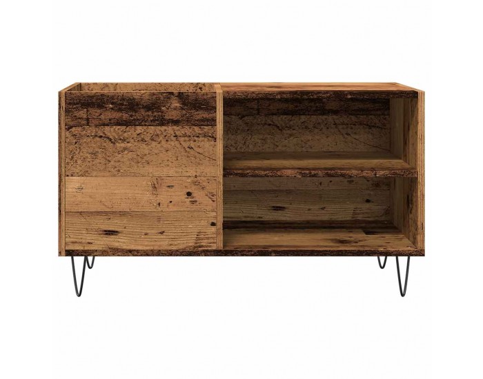 Sonata H Шкаф за грамофонни плочи, 84,5x38x48 см, инженерно дърво