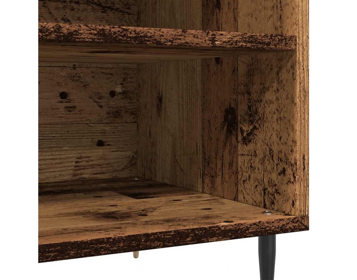 Sonata H Шкаф за грамофонни плочи, 84,5x38x48 см, инженерно дърво
