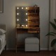 Sonata H Тоалетка с LED Старо дърво 74,5x40x141 cm