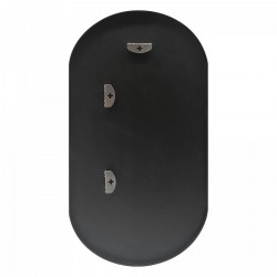 Стенно огледало Corato 40x80см черно [] - Oglinzi