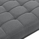 Тапицирана пейка Salta метал 120 x 40 x 38 см сива []