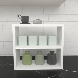 Кухненски рафт Hjo бял [] - Mobilier metalic