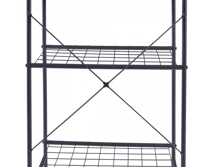 Кухненски рафт Nibe 150x60x42 см мраморна визия []