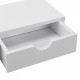 Стойка за монитор Mänttä с 2 чекмеджета 50x18x13cm бяла []