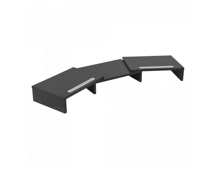 Стойка за монитор Vilppula 79x27x10.5cm тъмно сива []