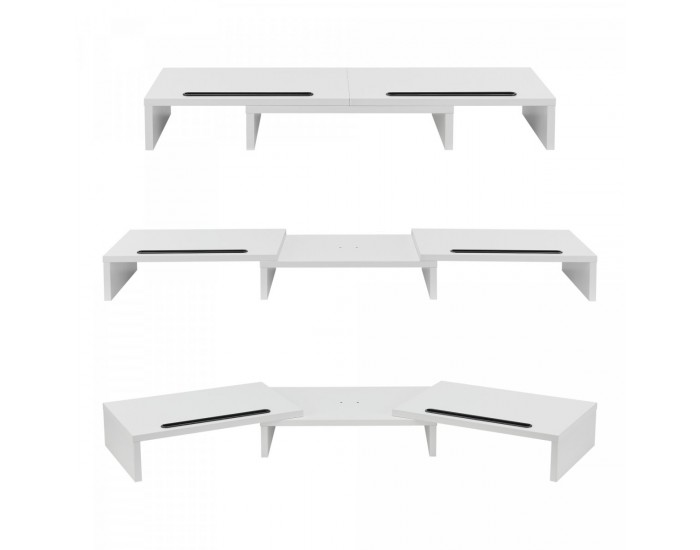Стойка за монитор Vilppula 79x27x10.5cm бяла []