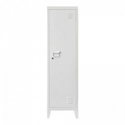 Единично шкафче Kurikka 137x38x38 см бяло [] - Corpuri, vitrine, biblioteci modulare