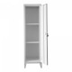 Единично шкафче Kurikka 137x38x38 см бяло []