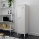Единично шкафче Kurikka 137x38x38 см бяло []