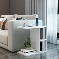 Помощна маса Ravnsborg 50x50x30 см бяла [] - Sonata G