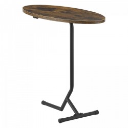 Помощна маса Karlebo 55x60x30cm тъмен дървесен тон [] - Măsuțe de living
