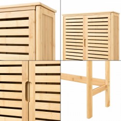 Тоалетна кутия Geta 170 x 66 x 23 см бамбук [] - Baie