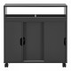 Шкаф за баня Lumijoki 71x70x20см тъмносив []