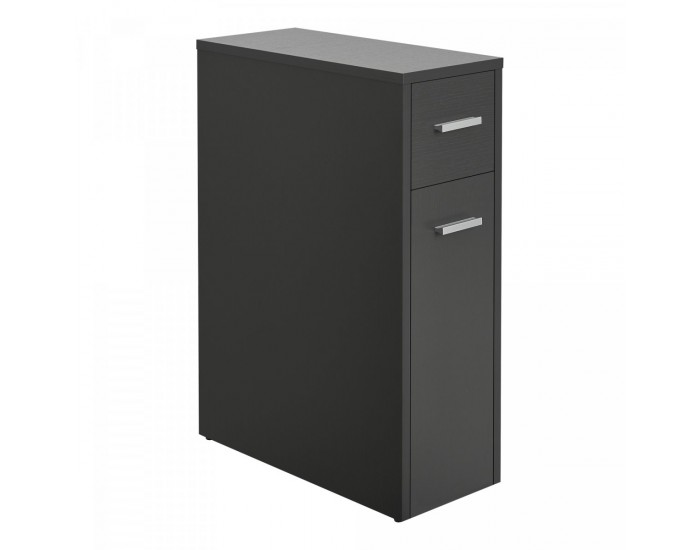 Шкаф за баня Kauhajoki 61x20x45см тъмносив []