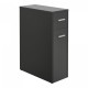 Шкаф за баня Kauhajoki 61x20x45см тъмносив []