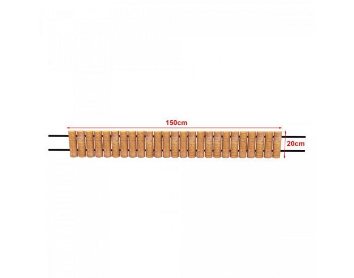 Palisade Rotta 150x20cm Natural [] *82292173*