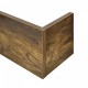 Стенен рафт Grimstad 119 x 18 x 55 cm Тъмен дървесен тон