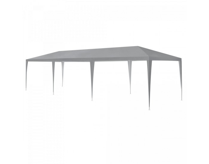 Беседка Wedau 900x300x255 см тъмно сива