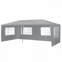 Беседка Wedau 600x300x255 см тъмно сива - Construcții de exterior