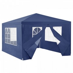 Беседка Wedau 400x300x255 см тъмно синьо - Construcții de exterior