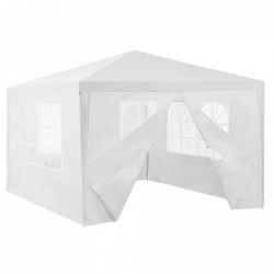 Беседка Wedau 400x300x255 см бяла - Construcții de exterior