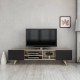 ТВ маса Assens 40x160x31см дъб / черен []