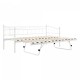 Метална кушетка Skutskär 90x200см бяла