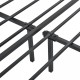 Метално легло Imatra 180 x 200 см стоманено черно []