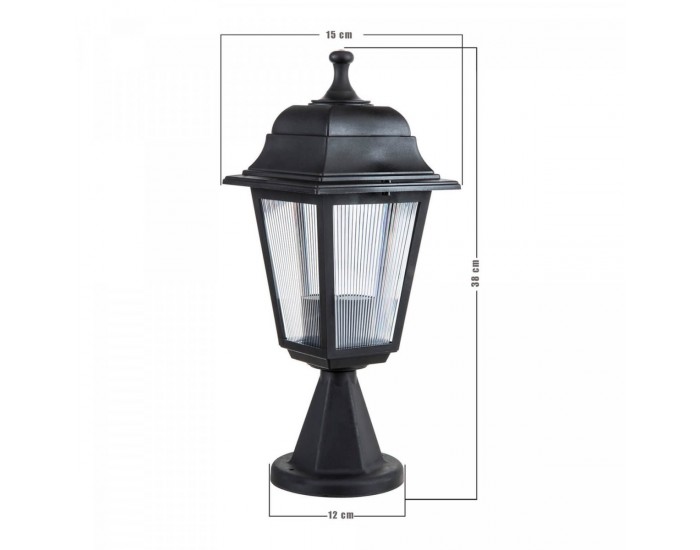 Външна лампа Ipswich E27 Black []