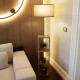 Подова лампа Redditch Beige []