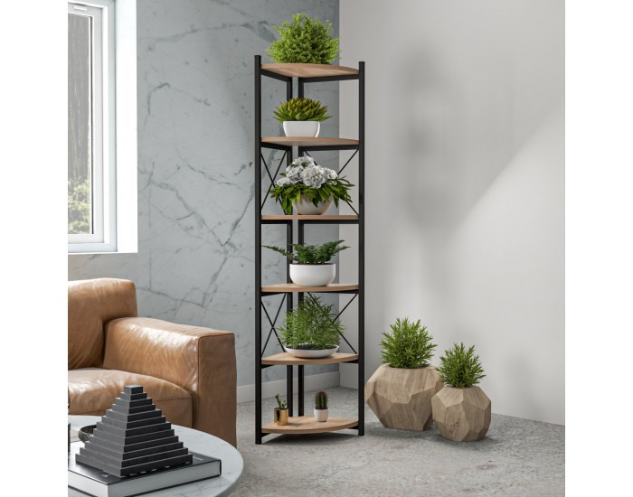 Рафт за растения Ulfborg 6 рафта 160x30x30 см []