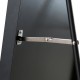 Стоящо огледало Bugnara 160x40см накланящо се черно []