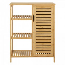 Шкаф за баня Vetlanda бамбук 87x66x33 см [] - Baie