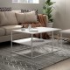 Холна маса Solund 90x60x45 см бяла []