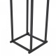 Стелаж за дърва Tibro стомана 35x35x120 см черен []