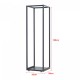 Стелаж за дърва Tornved стомана 35x35x120 см черен []