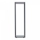 Стелаж за дърва Tornved стомана 35x35x120 см черен []