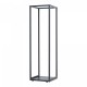 Стелаж за дърва Tornved стомана 35x35x120 см черен []