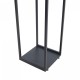 Стелаж за дърва Tornved стомана 35x35x120 см черен []