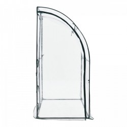 Стенна оранжерия Juta 100x200x215cm PVC фолио прозрачно [] - Grădină