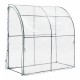 Стенна оранжерия Juta 100x200x215cm PVC фолио прозрачно []