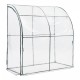 Стенна оранжерия Juta 100x200x215cm PVC фолио прозрачно []