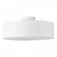 Плафон Omaha 3x E27 ø45x12 cm бяла органза