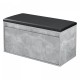 Пейка Degerfors 80x39x45 cm вид бетон/черен []
